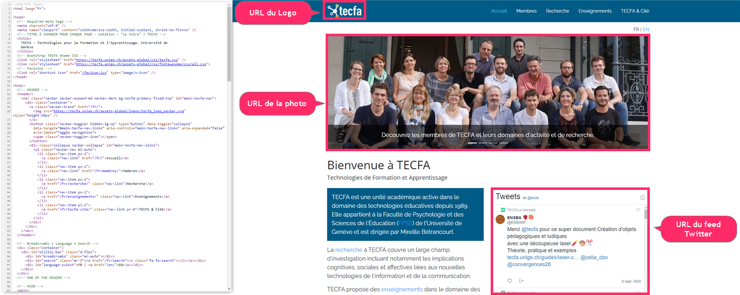 TECFA site web